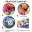 Harger abstrait, oursin et corail paysage I - oursin, art mural-834352476-834352471-834352467