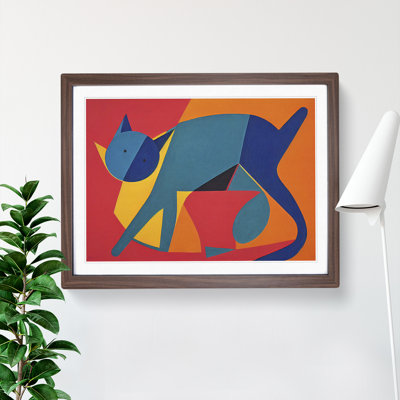 Abstract Cat Vol.1 - Framed Print