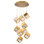 Ice Cube Round Multi-Light 4-CCT Pendant
