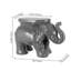 Tabouret de jardin éléphant en céramique 14,25 po White Elephant-1839548240