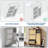 Shoe Cabinet for Entryway with 3 Flip Drawers, Freestanding Shoe Organizer with Metal Legs for Hallway Storage-2127278974