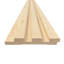 Panneaux muraux à lattes 5,5 po x 72 po en bois brut (paquet de 4)-91138538-132198965