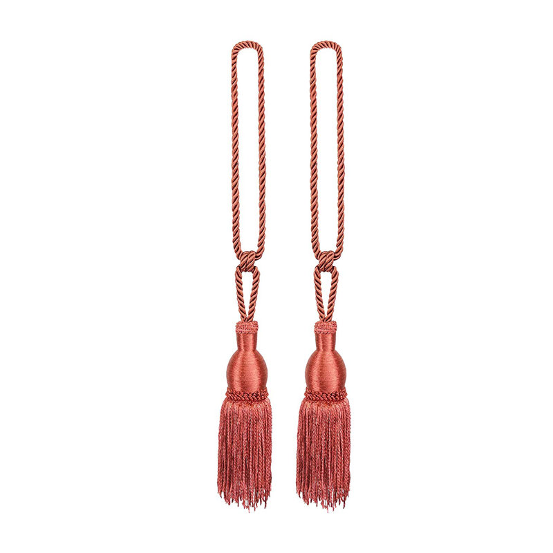 Ensemble de 2 rideaux en plastique Classic, Bourgogne