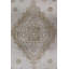 Tapis unique ivoire / blanc / taupe 3 pi 1 po x 12 pi 6 po Herki