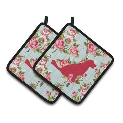 Red Barrel Studio® Floral Polyester Potholder