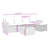 Vidaxl Garden Sofa Set Grey, Dark Grey