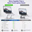 Support pivotant et réglable pour ordinateur portable - Rehausseur en acier rotatif à 360° avec réglage en hauteur et en inclinaison, compatible avec les ordinateurs portables jusqu'à 16 pouces.-104469834