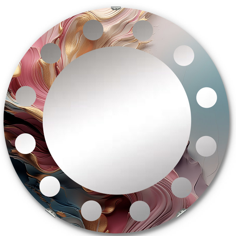 Miroir mural Wanyae, 24 po x 24 po