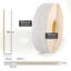 Plastic 0.1 Cm Thick X 5 Cm Wide X 1000 Cm Length Wall Base In White