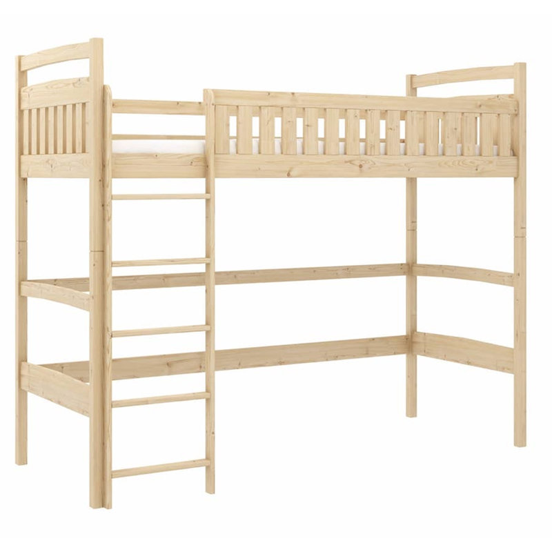 Edisto 90 X 190cm High Sleepers, Light Brown