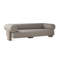 Augustine 81" Sofa In Pewter Boucle Fabric-673898718