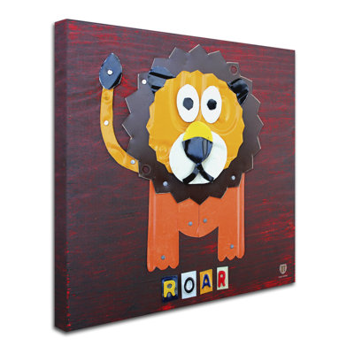 «Roar The Lion» par Design Turnpike, art sur toile