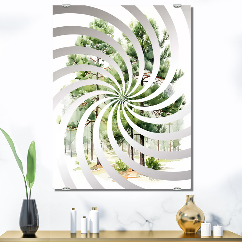 Reimels - Miroir mural pour arbre MIR136698, 40 po x 30 po