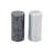 Fox Run Brands Brands White and Black Marble Salt and Pepper Shaker Set, Set of 2