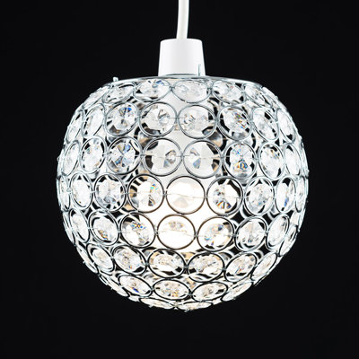Arrington 18 cm H Round Pendant Shade ( Screw On )