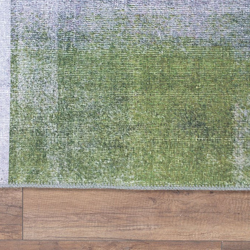 Luxurious Machine Washable Area Rug, 4.9 x 7.5 Feet, 100% Polyester, 1850 g/m², Pile Height: 0.2 inches | Eco-Friendly Recycled Poly Cotton Backing | Perfect for Living Room & Bedroom, Soft and Durable Design