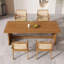 Table de salle à manger simple en bois massif de style japonais-236965964