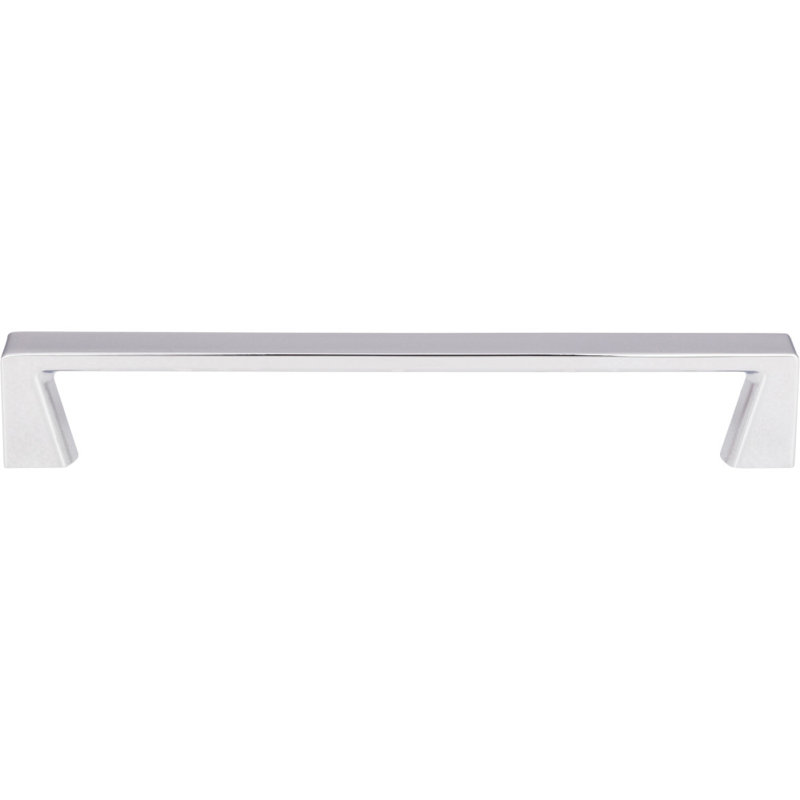 Boswell Bar Pull, Polished Chrome, 3 3/4"