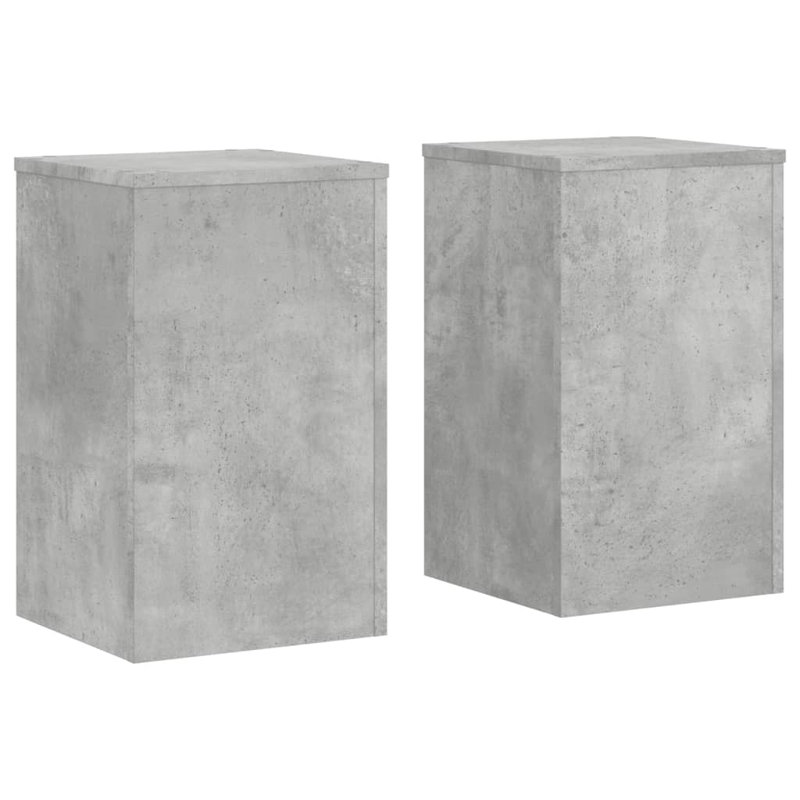 Plant Stand - Set of 2, Concrete grey
