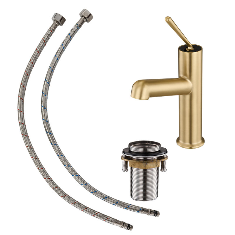 Metro Lane Kitchen Faucet, Gold