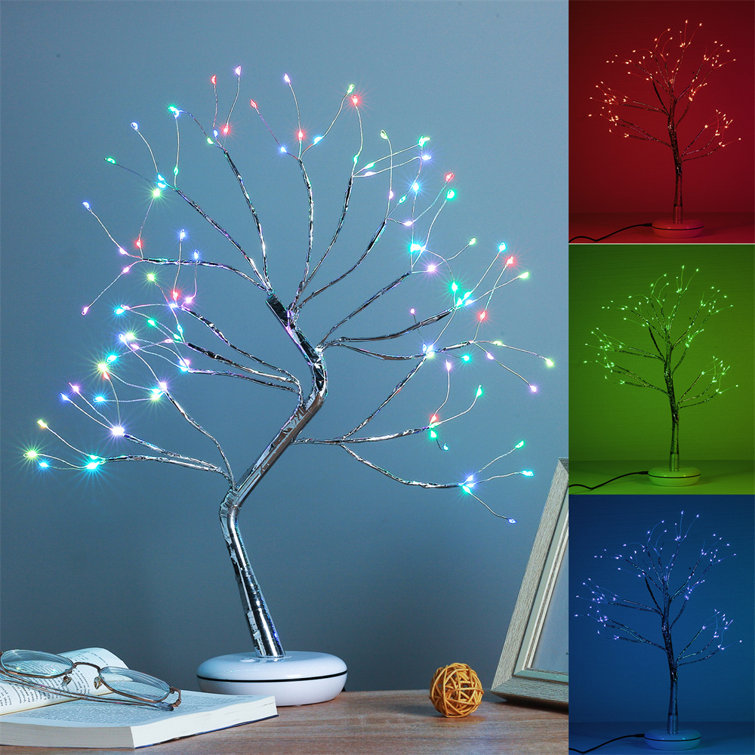 Bonsai Tree Light RGB With Remote Control, 16 Color-Changing Modes
