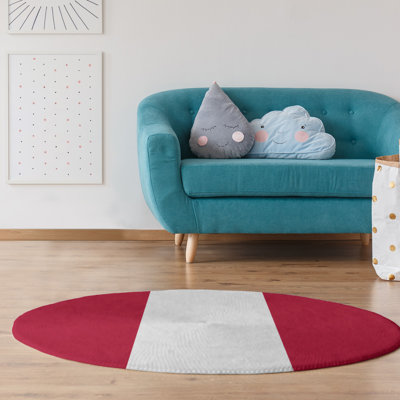 Tapis de zone rouge