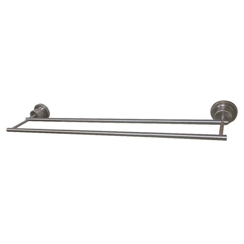 Kingston Brass Concord 18-Inch Dual Towel Bar, Brushed Nickel
