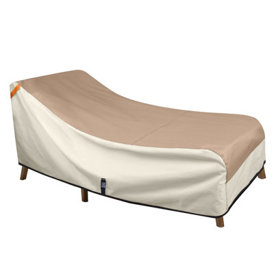 Housse imperméable pour chaise longue de patio avec garantie de 3 ans