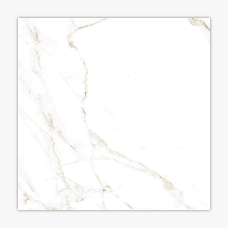 24" x 24" Porcelain Stone Look Wall & Floor Tile, Gold Matte