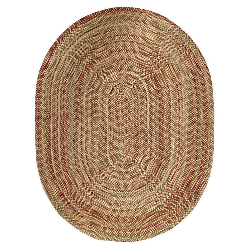Hand Knotted Wool Area Rug in Wheat