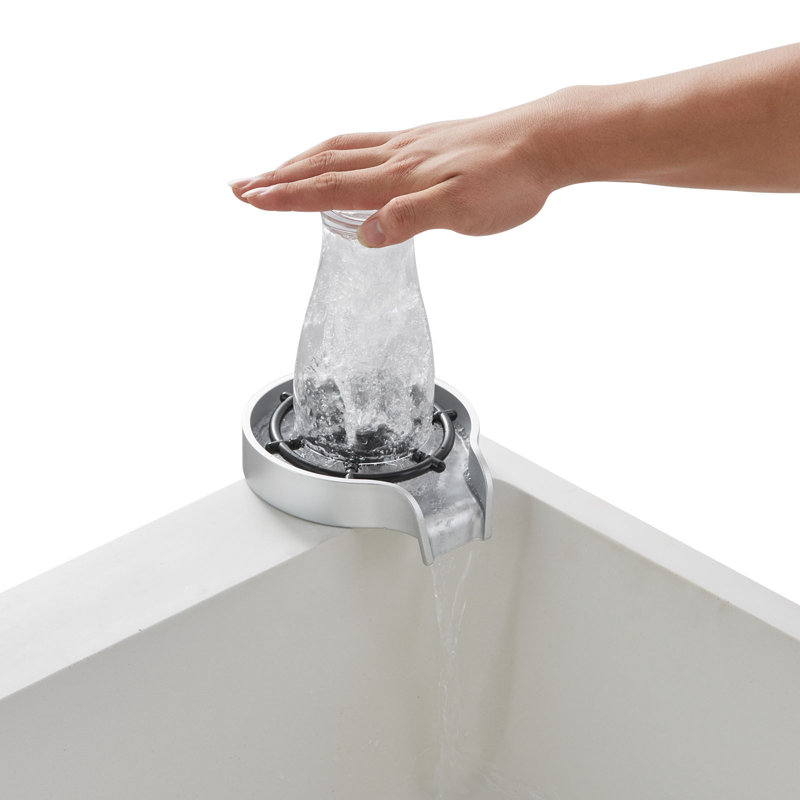 Glass Rinser for Kitchen Sink
