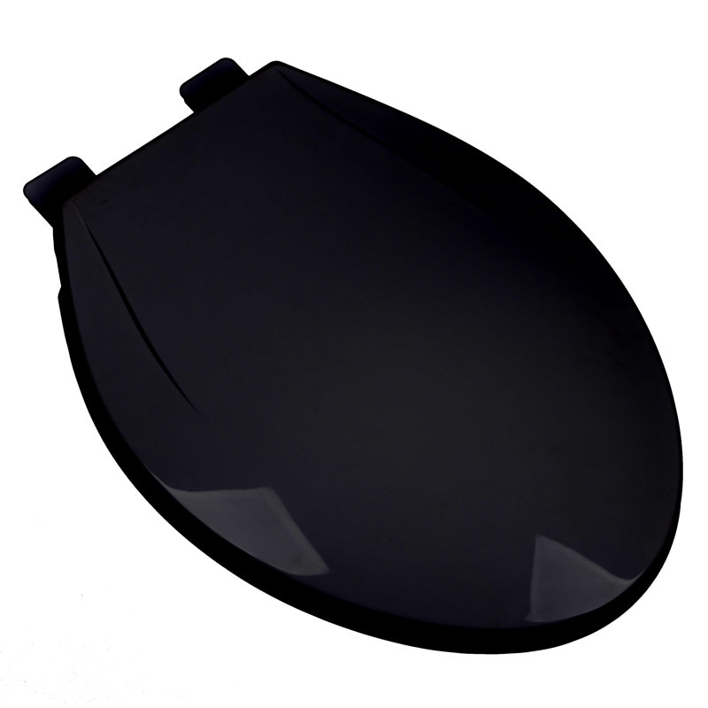 Elongated Toilet Seat and Lid, Black