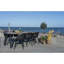 Ledley Rectangular Outdoor Dining Table - 220 cm W 100 cm D