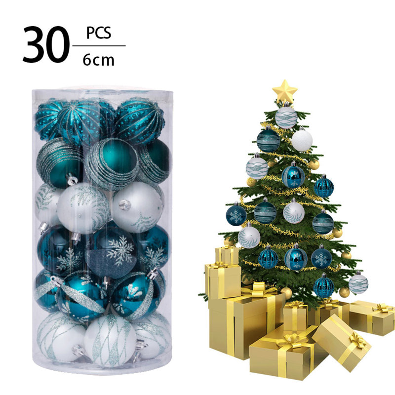 Boule de Noël 6Cm / 30Pcs