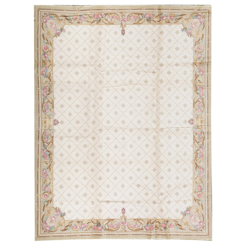 Wool Geometric Area Rug