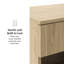 Table de chevet 1 tiroir Asho-727192230