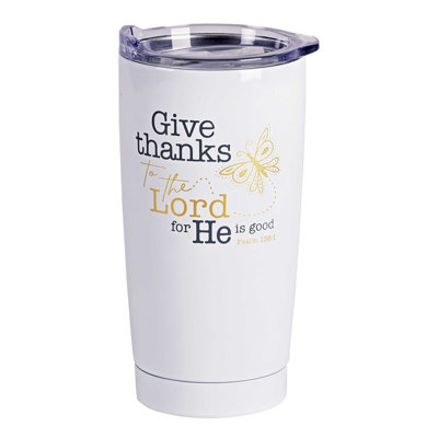 Dicksons Inc 20oz. Double Wall Insulated Stainless Steel Travel Tumbler