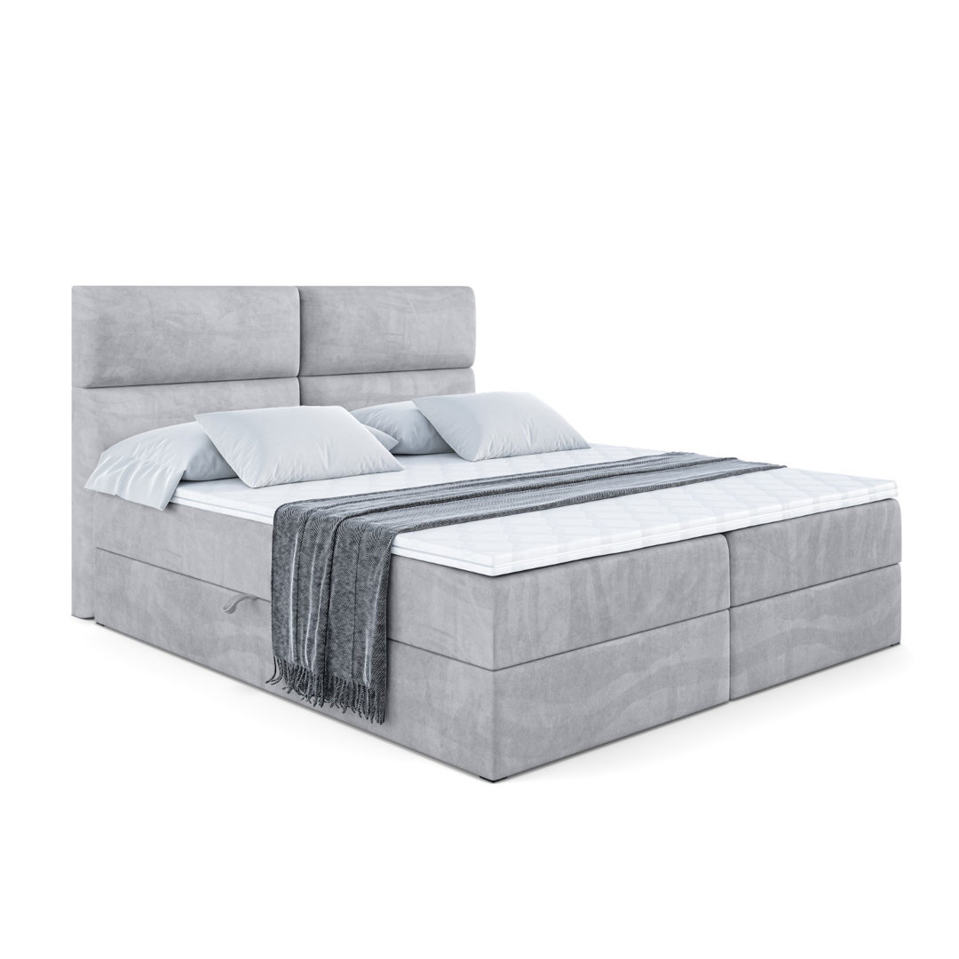 Boxspringbett Ricksen mit Topper und Bettkasten