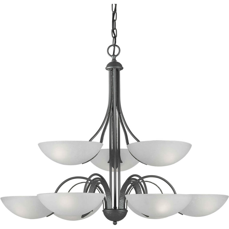 9 - Light Tiered Chandelier