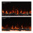 Highmark 60" Recessed or Wall Mounted Electric Fireplace Heater, 10 Flame Colors, Google & Alexa Compatible, Logs & Crystals, Remote Control-1372093739