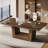 63-inch Executive Office Desk, Modern Computer Desk with Sturdy Base