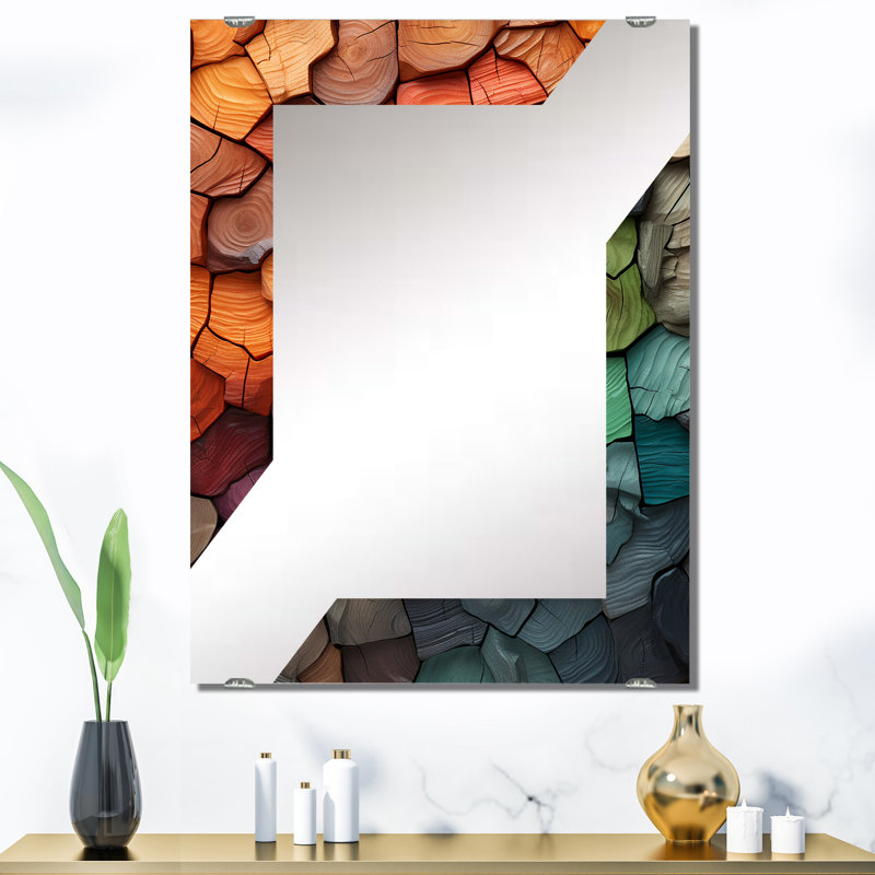 Miroir arboré, 40 po x 30 po