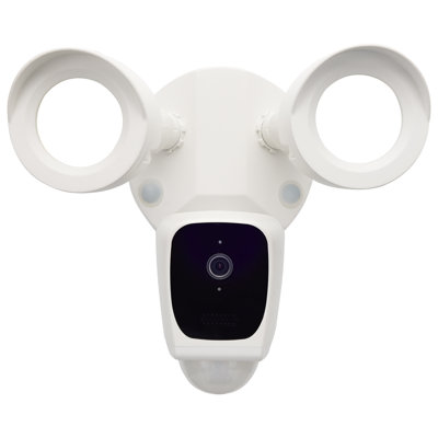 Bullet Smart LED Video Enabled Outdoor Security Flood Light with Motion Sensor