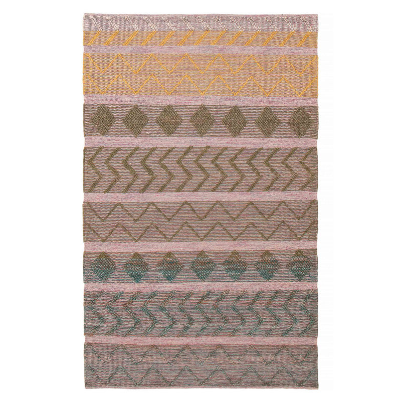 Stepfon Wool Geometric Indoor Rug