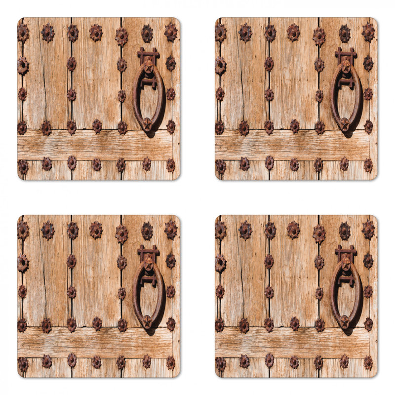 Square 4 Piece Coaster Set