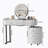 Modern Dressing Table With Detachable Mirror