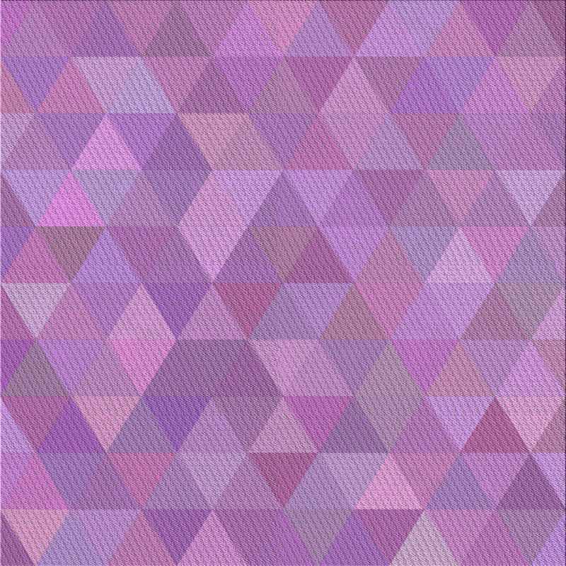 Tapis mauve/rose/mauve à motifs Millbury, Carré 5 pi