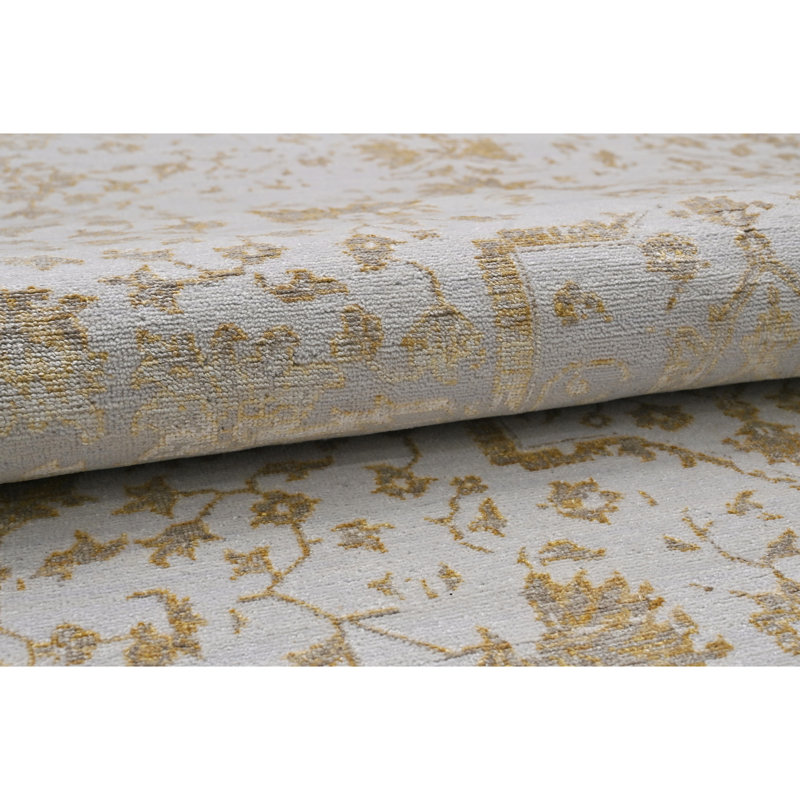 One-of-a-Kind Rectangle 6' X 9'1" Hand Knotted Area Rug