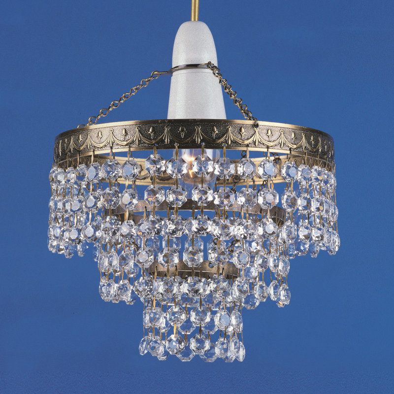 Elyria 20cm H Crystal Novelty Pendant Shade ( Screw On )