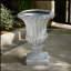 Urne de jardin pour l'extérieur, blanc antique-258575903